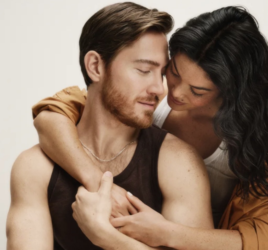 Couple embracing — SOCO sexual health