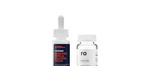 finasteride, generic Propecia, and minoxidil, generic Rogaine, treatment from Ro